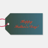 Beste vader cadeaulabel (Achterkant Horizontaal)