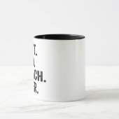 Beste vader Coach Ever Vaderdag Tennis Sport Gift Mok (Midden)