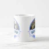 Beste vader Cool Dad Vaderdag Gift White Koffiemok (Center)