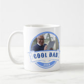 Beste vader Cool Dad Vaderdag Gift White Koffiemok (Links)