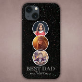 Beste vader Dag 3 Ovale Foto Collage Case-Mate iPhone Case