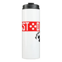 Beste vader Dog Goedgekeurde Thermal Tumbler