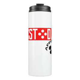 Beste vader Dog Goedgekeurde Thermal Tumbler Thermosbeker