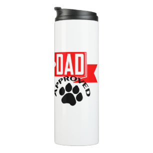 Beste vader Dog Goedgekeurde Thermal Tumbler Thermosbeker