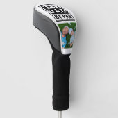Beste vader door foto Golf Vaderdag Golfheadcover (Schuin)