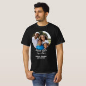 Beste vader door foto Golf Vaderdag T-shirt (Voorkant volledig)