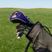Beste Vader Door Par 2 Kinderen Foto Collage Golfe Golfheadcover (Insitu)