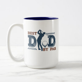 Beste Vader Door Par Coffee Mug Tweekleurige Koffiemok