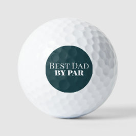Beste vader door Par Cool cadeau voor vader Golfer Golfballen