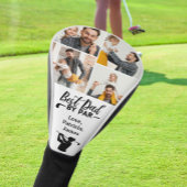 Beste vader door Par Custom 4 Foto Vaderdag Golfheadcover