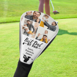 Beste vader door Par Custom 4 Foto Vaderdag Golfheadcover