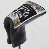 Beste vader door Par Custom 6 Foto Vaderdag Golfheadcover (3/4 voorkant)