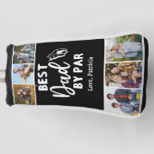 Beste vader door Par Custom 6 Foto Vaderdag Golfheadcover (Voorkant)