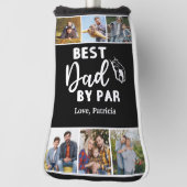 Beste vader door Par Custom 6 Foto Vaderdag Golfheadcover (Draai 90)