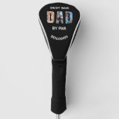 Beste Vader door Par DAD 3 Foto's Golfheadcover (Voorkant)