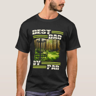 Beste Vader Door Par Disc Golf Vader Voor Vaderdag T-shirt