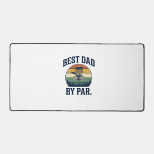 Beste Vader Door Par Disc Golf Vintage Sunset Desi Bureaumat