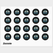 Beste Vader Door Par Funny Disc Golf Frisbee Golfe Ronde Sticker (Vel)