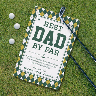 Beste Vader door Par Gepersonaliseerde Golf Handdo Golfhanddoek