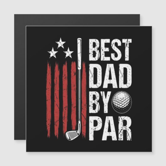 Beste Vader Door Par Golf Humor (Voorkant / Achterkant)