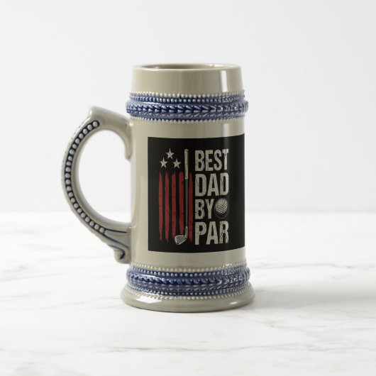 Beste Vader Door Par Golf Humor Bierpul (Links)