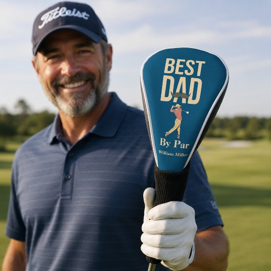 Beste Vader Door Par Golf Swing Snavel Grappig Golfheadcover