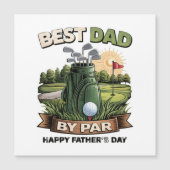 Beste vader door Par Golf vader grappig (Voorkant)