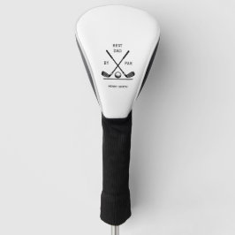 Beste vader door Par Golf Vaderdag Papa Cadeau Golfheadcover