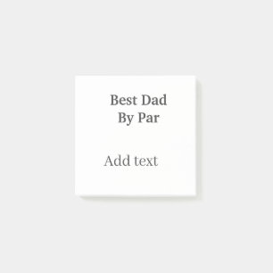 Beste vader door par grijs zwarte vaderdag naam ee post-it® notes