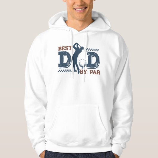 Beste Vader Door Par Hoodie (Voorkant)