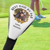 Beste vader door Par met Aangepaste Foto Vaderdag Golfheadcover