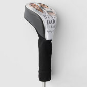 Beste Vader Door Par Persoonlijke Foto Golfheadcover (Schuin)