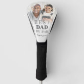 Beste Vader Door Par Persoonlijke Foto Golfheadcover (Voorkant)
