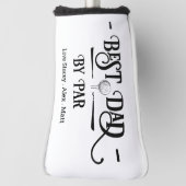 Beste vader door PAR Retro-lettertype Golfheadcover (Draai 90)
