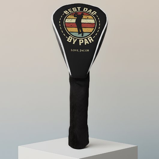 Beste Vader Door Par Retro Vaderdag Golfheadcover