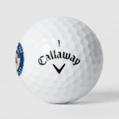 Beste vader door persoonlijke foto's van Par-geper Golfballen (Logo)
