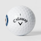 Beste vader door persoonlijke gepersonaliseerde Mo Golfballen (Logo)