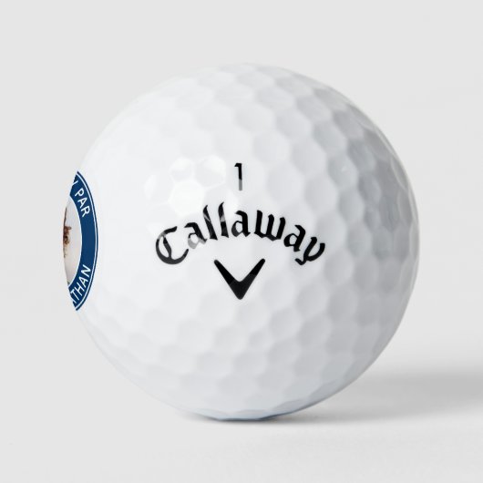 Beste vader door persoonlijke gepersonaliseerde Mo Golfballen (Logo)
