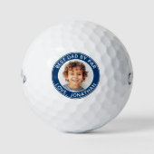 Beste vader door persoonlijke gepersonaliseerde Mo Golfballen (Voorkant)