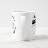 Beste vader en BMW Grote Koffiekop (Achterkant)