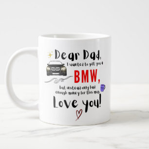 Beste vader en BMW Grote Koffiekop