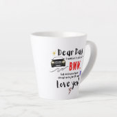 Beste vader en BMW Latte Mok (Rechterhoek)