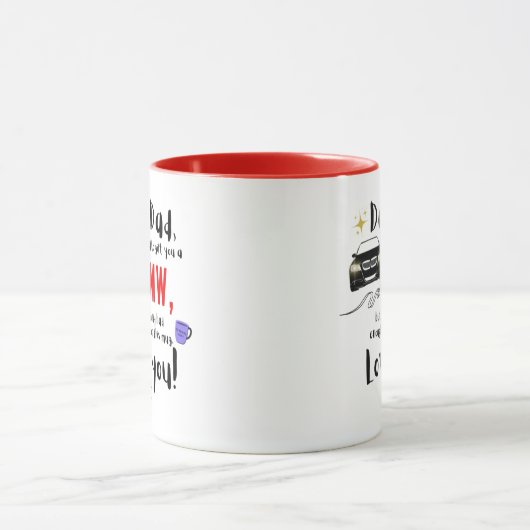 Beste vader en BMW Mok (Midden)