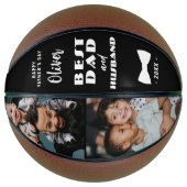 Beste vader en echtgenoot Elegant Stropdas Keepsla Basketbal (Voorkant)