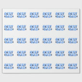 Beste Vader Fitness Workout Gym Vaderdag Cadeaupapier (Vlak)