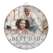 Beste vader foto vader dartbord (Voorkant)