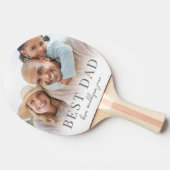 Beste vader foto vader tafeltennisbatje (Zijkant)