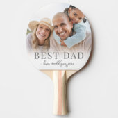 Beste vader foto vader tafeltennisbatje (Voorkant)