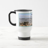 Beste vader Foto van Wavy Atlantic Ocean Blue Sky Reisbeker (Links)