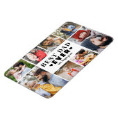 Beste Vader Fotocollage Magneet (Linkerzijde)